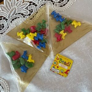 Animal Beads Assorted Colors - Kids Other